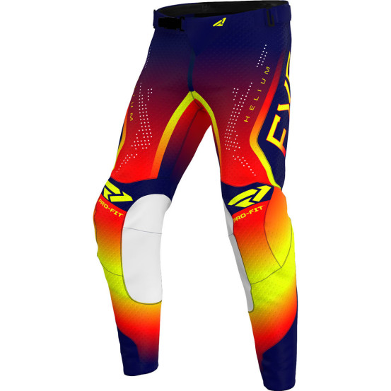 Pantalon cross FXR 2024 Helium - Flare Jaune Orange Noir