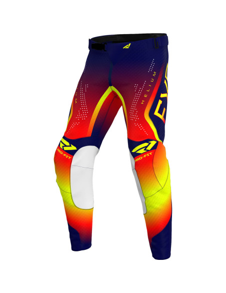 Pantalon cross FXR 2024 Helium - Flare Jaune Orange Noir