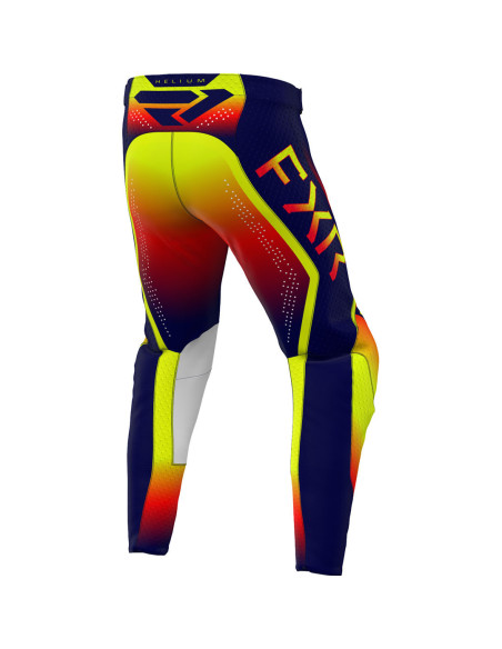 Pantalon cross FXR 2024 Helium - Flare Jaune Orange Noir