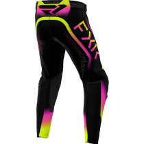 Pantalon cross FXR 2024 Helium - Pink Lemonade Noir Rose 2