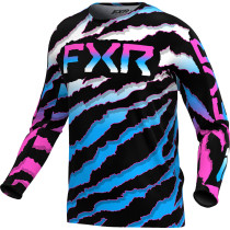 Maillot cross FXR 2024 Podium - Shred Noir Bleu