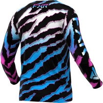Maillot cross FXR 2024 Podium - Shred Noir Bleu 2