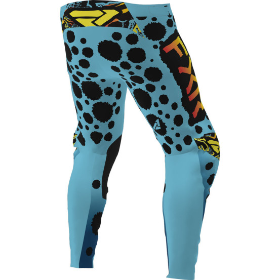 Pantalon cross FXR 2023 Podium - Dart Frog Bleu Rouge