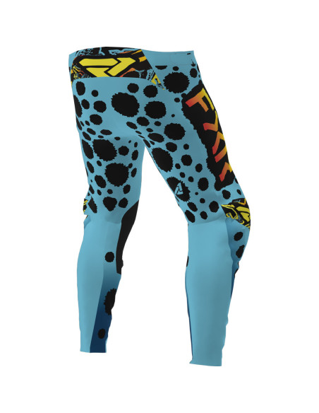 Pantalon cross FXR 2023 Podium - Dart Frog Bleu Rouge