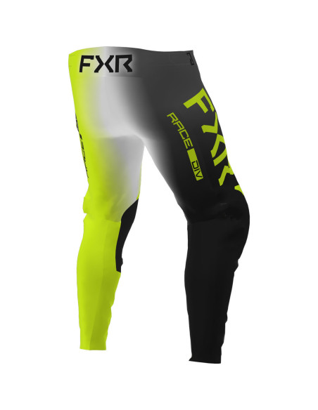 Pantalon cross FXR 2023 Podium - Eclipse Noir Jaune