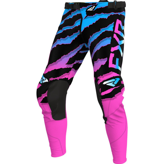 Pantalon cross FXR 2024 Podium - Shred Noir Bleu