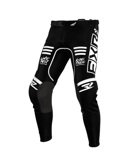 Pantalon cross enfant FXR 2024 Podium - Noir Blanc