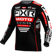 Maillot cross FXR 2024 Podium Gladiator - Noir Rouge