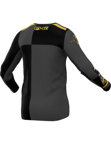 Maillot cross FXR 24.5 Podium Pro Battalion - Noir Or