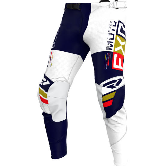 Pantalon cross FXR 24.5 Podium Pro Battalion - Bleu marine Blanc Rouge