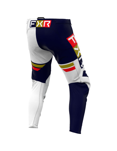 Pantalon cross FXR 24.5 Podium Pro Battalion - Bleu marine Blanc Rouge