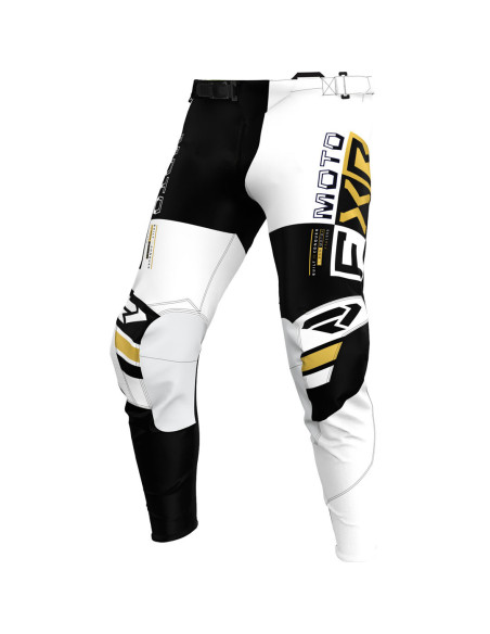 Pantalon cross FXR 24.5 Podium Pro Battalion - Blanc Noir
