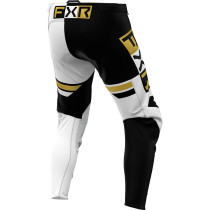 Pantalon cross FXR 24.5 Podium Pro Battalion - Blanc Noir 2