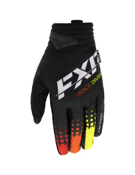 Gants cross FXR 2023 Prime - Noir Rouge