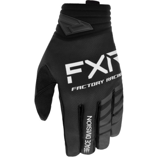 Gants cross FXR 2023 Prime - Noir Blanc