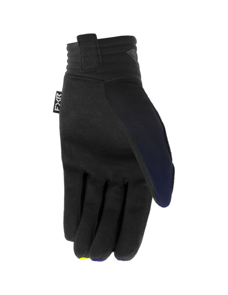 Gants cross FXR 2023 Prime - Bleu Jaune