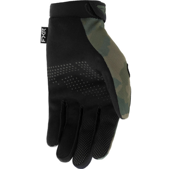 Gants cross FXR 2023 Reflex - Camo Noir Kaki