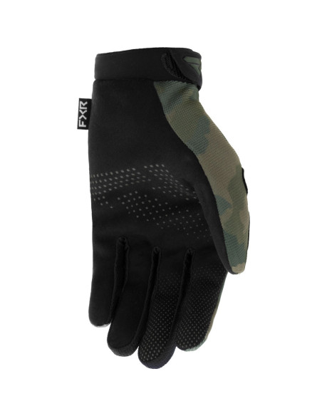 Gants cross FXR 2023 Reflex - Camo Noir Kaki