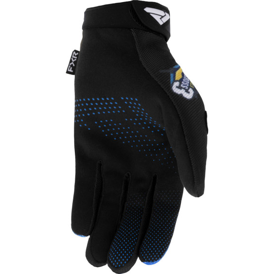 Gants cross FXR 2023 Reflex - Mad Skills Bleu Rose