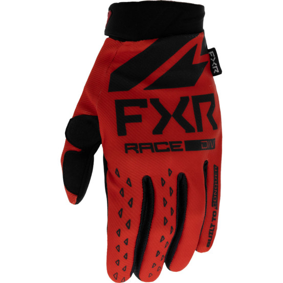 Gants cross enfant FXR 2023 Reflex - Rouge Noir