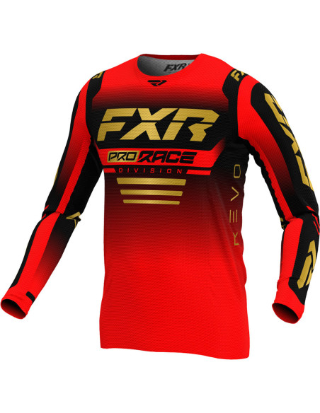 Maillot cross FXR 2024 Revo - Crimson Rouge Noir