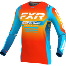Maillot cross FXR 2024 Revo - Sunrise Orange Bleu