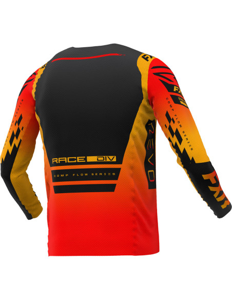 Maillot cross FXR 2023 Revo Comp - Tequila Sunrise Orange Noir