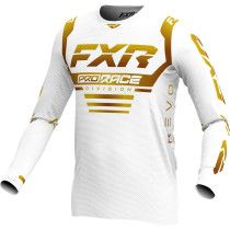Maillot cross FXR 2024 Revo - Blanc Doré
