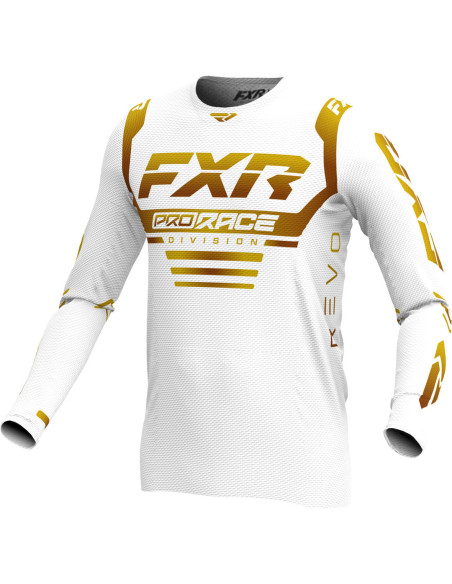 Maillot cross FXR 2024 Revo - Blanc Doré