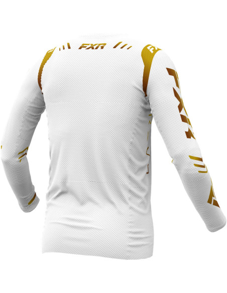 Maillot cross FXR 2024 Revo - Blanc Doré