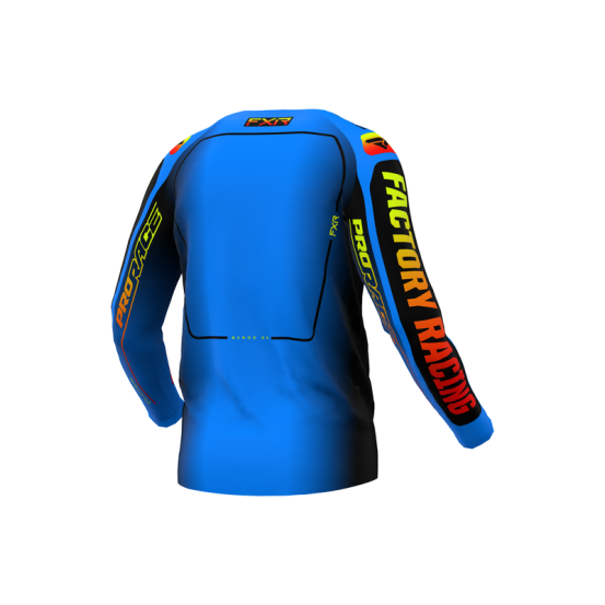 Maillot cross FXR 2024 Clutch - Bleu Inferno