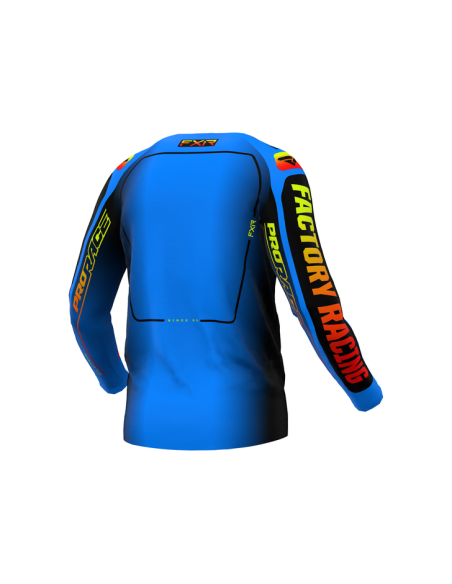 Maillot cross FXR 2024 Clutch - Bleu Inferno