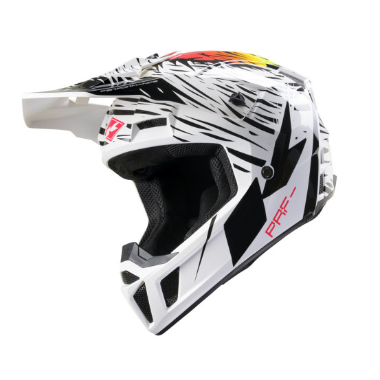 Casque cross Kenny 2024 Performance Graphic - Uxa Blanc Noir