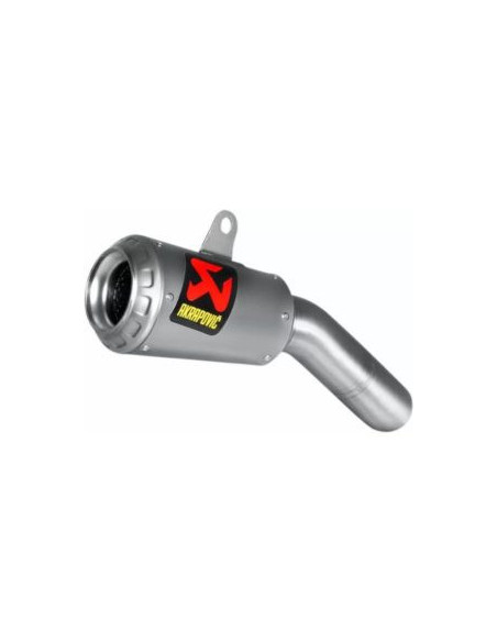 Silencieux de remplacement titiane AKRAPOVIC M-AP01803T