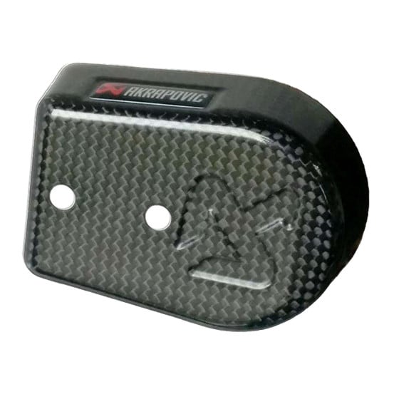 Cache carbone de valve AKRAPOVIC P-HSB12E1