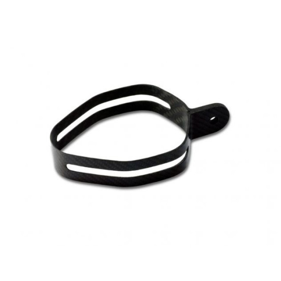 Collier de fixation Carbone pour silencieux AKRAPOVIC P-MCCAP15