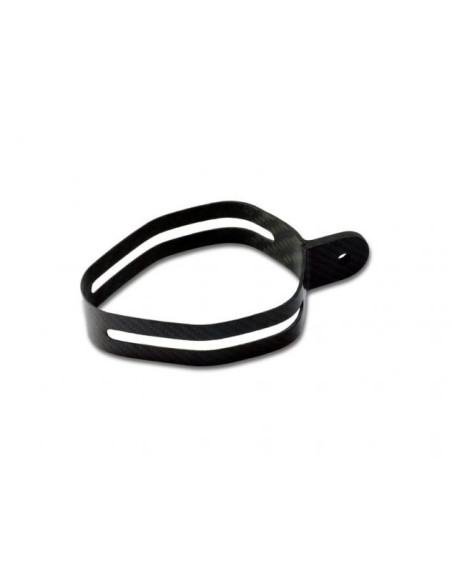 Collier de fixation Carbone pour silencieux AKRAPOVIC P-MCCAP15