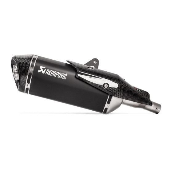 Silencieux titane noir carbone AKRAPOVIC Honda 750 X-ADV 2024