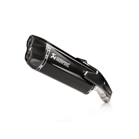 Silencieux titane noir carbone AKRAPOVIC Kawasaki 1000 H2 2020-2024