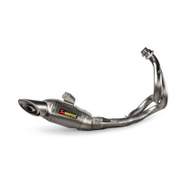 Ligne complète titane AKRAPOVIC Racing Line Kawasaki 650 Ninja / 650 Z 2023