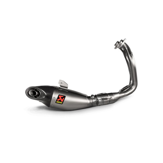 Ligne complète titane AKRAPOVIC street Kawasaki 650 Ninja / 650 Z 2023