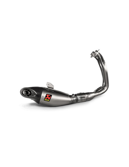 Ligne complète titane AKRAPOVIC street Kawasaki 650 Ninja / 650 Z 2023