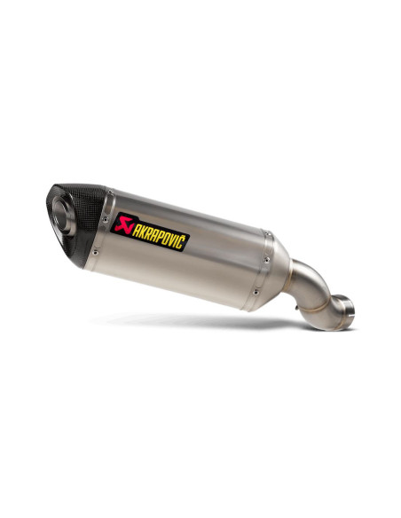 Silencieux titane carbone AKRAPOVIC Kawasaki Z 900 2017-2024