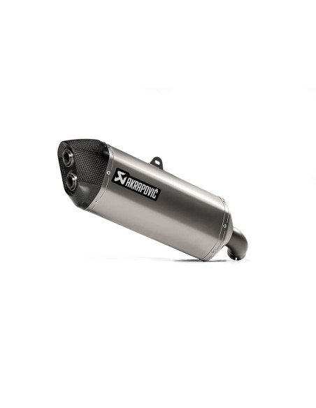 Silencieux titiane carbone AKRAPOVIC Suzuki 1050 DL V-Strom 2020-2024