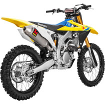 Ligne complète Evolution Titane AKRAPOVIC Suzuki 450 RMZ 2018
