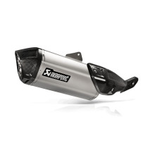Silencieux titane carbone AKRAPOVIC Suzuki 800 V-Strom 2023