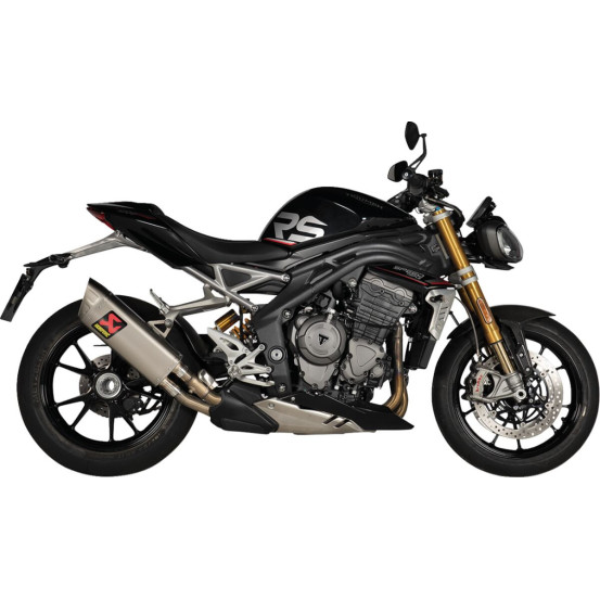 Silencieux titane AKRAPOVIC Triumph 1200 Speed Triple 2021-2024