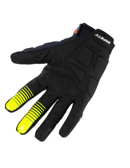 Gants cross Kenny Safety - Noir Rouge Orange