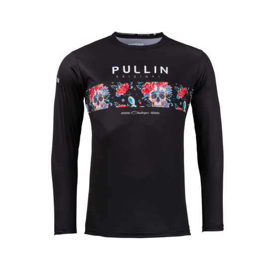 Maillot cross enfant Pull-In by Kenny 2023 Original - Noir Floral Skull
