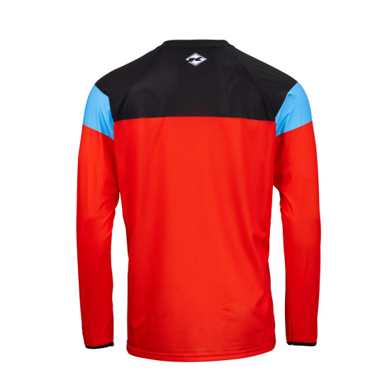Maillot cross Kenny 2023 Titanium - Rouge Noir